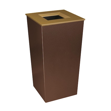 Ex-Cell Kaiser Ex-Cell Kaiser LLC RC-MTR-34 TR Metro Collection XL Trash Receptacle RC-MTR-34 TR